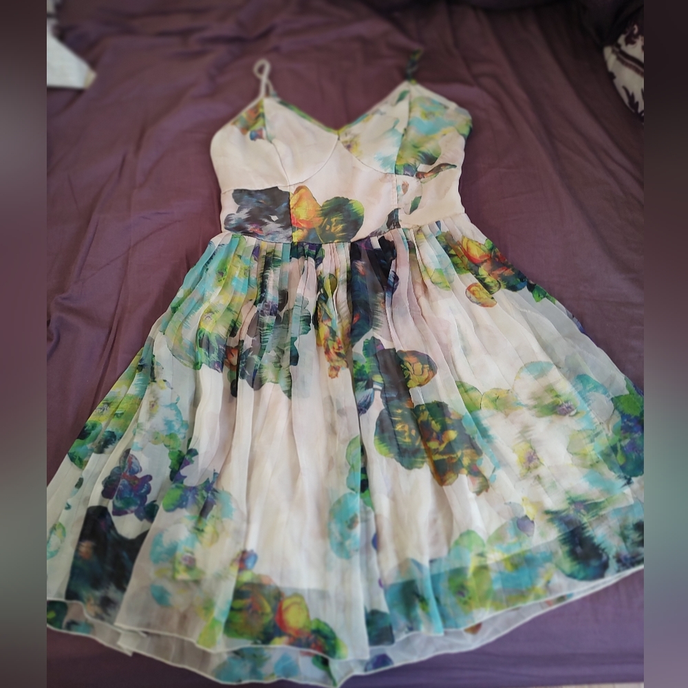2/$10 Fit and flare sweetheart sundress - Picture 5 of 14